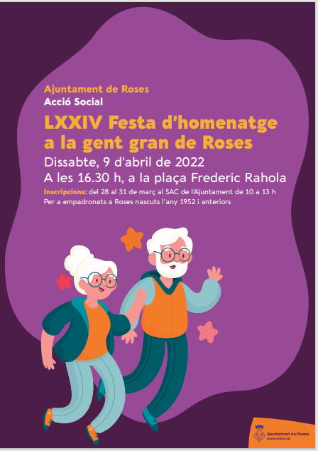 LXXIV Festa d'homenatge a la gent gran de Roses