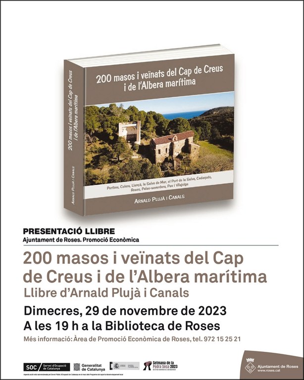 Presentació llibre '200 masos i veïnats del Cap de Creus i l'Albera marítima'