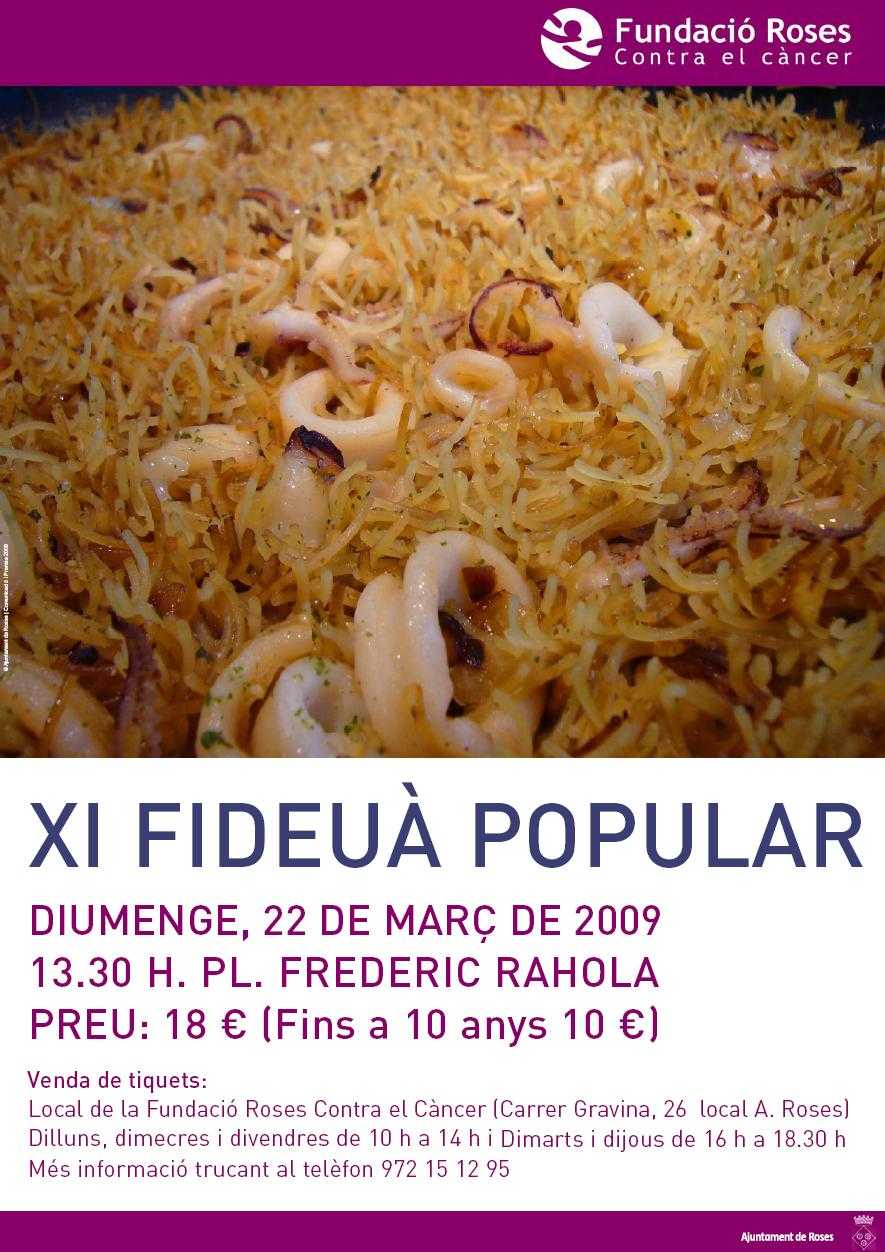 Cartell fideuà