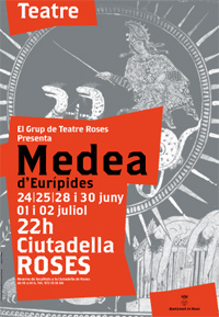 eatre: la tragèdia grega Medea, d’Eurípides, a càrrec del Grup de Teatre de Roses