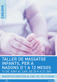 Taller de massatge infantil