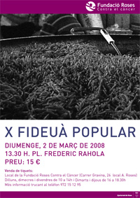 X Fideuà popular