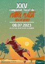 CARTELL XXV CAMPIONAT FUTBOL PLATJA VILA DE ROSES 