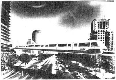 Projecte de tren monovia de 1986