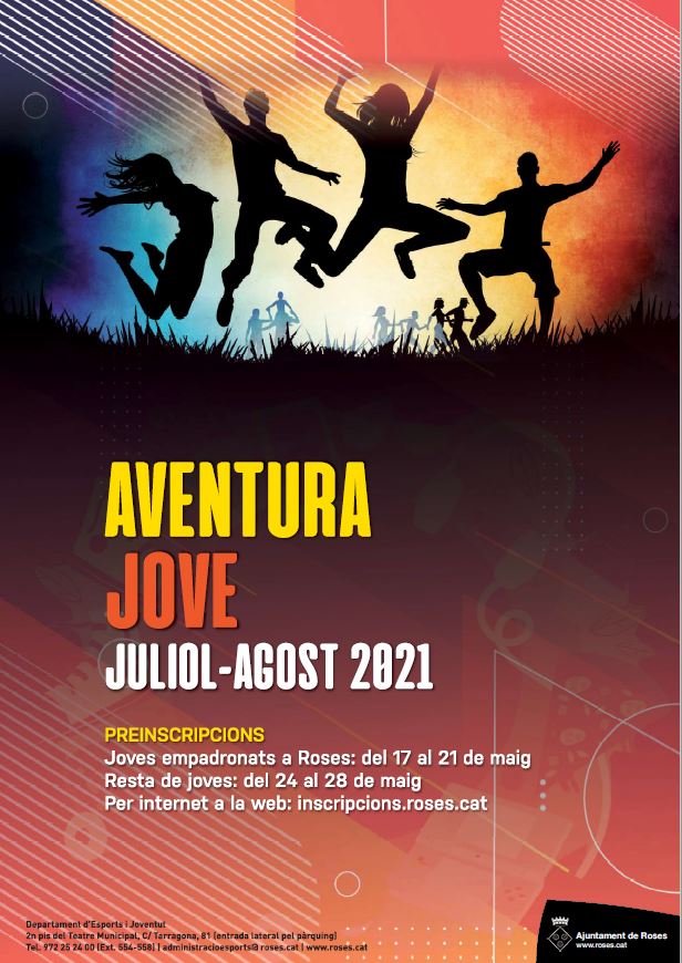 CARTELL AVENTURA JOVE 2021