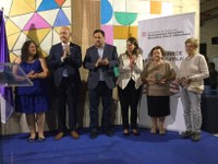 Carmeta Barberà rep la Medalla de la Pesca Catalana 2016 com a reconeixement a la seva feina en el sector pesquer