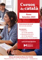 El Consorci per a la Normalització Lingüística, a través de l’Oficina de Català de Roses, obre la inscripció als cursos de català a partir del 12 de setembre