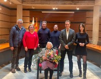 Homenatge a dues àvies centenàries de Roses 