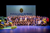 Roses recupera la Festa de la Policia Local amb un acte al Teatre Municipal 