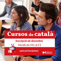 S'obren les inscripcions per als cursos de català del segon trimestre